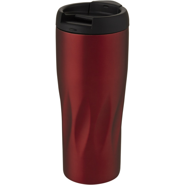 Custom Printed Waves Copper Vacuum Insulated Tumbler 450ml - Image 2