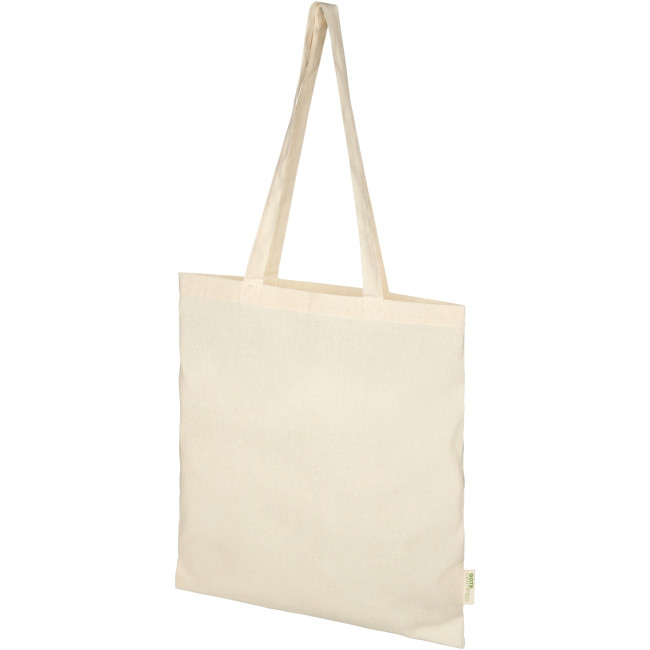 Custom Printed Orissa 140 g/m² Gots Organic Cotton Tote Bag 7L - Image 3