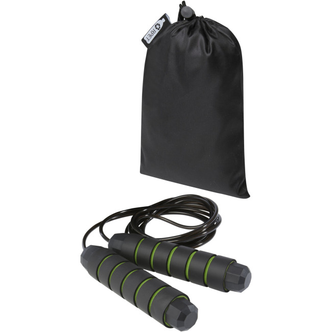 Custom Printed Austin Soft Skipping Rope In Recycled Pet Pouch - Image 2