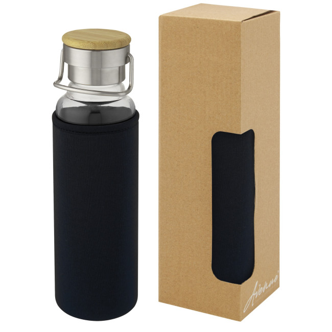 Custom Printed Thor Glass Bottle With Neoprene Sleeve 660ml - Image 1