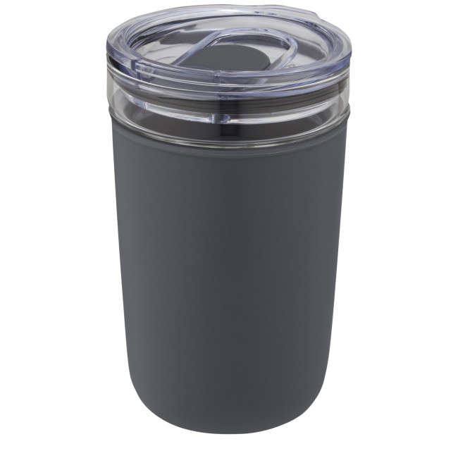 Custom Printed Bello Glass Tumbler With Recycled Plastic Outer Wall 420ml - Image 5