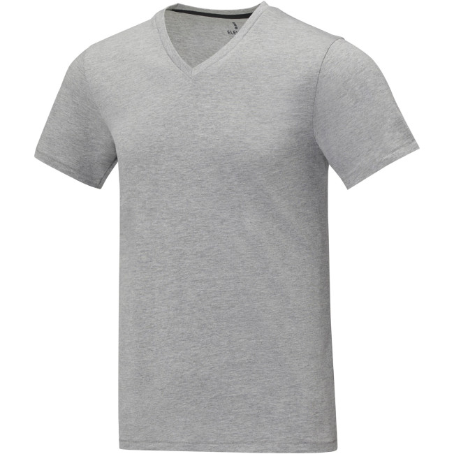 Custom Printed Somoto Short Sleeve Men's V-Neck T-Shirt - Image 1