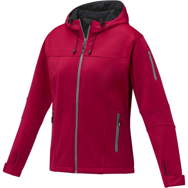 Custom Printed Match Women's Softshell Jacket - Image 1