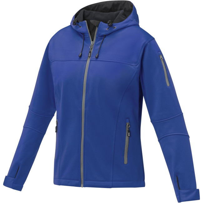 Custom Printed Match Women's Softshell Jacket - Image 2