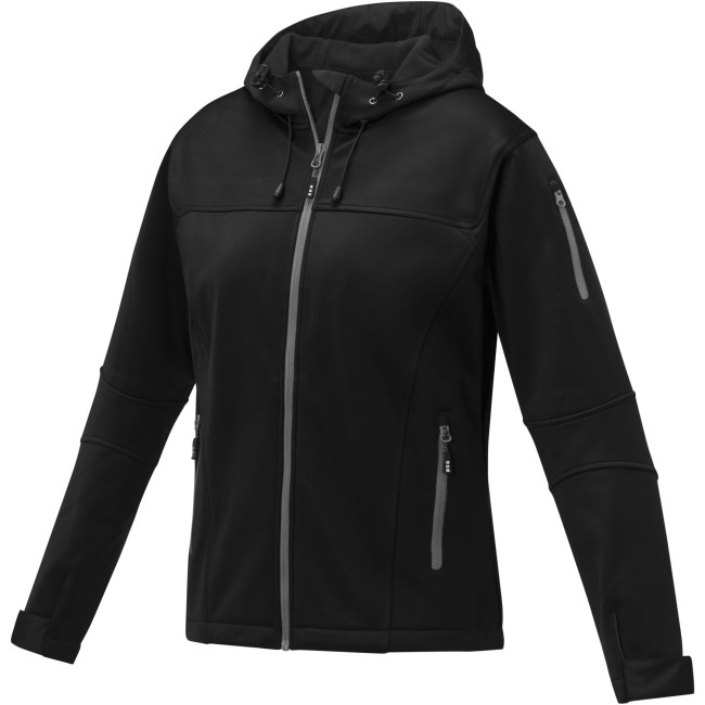 Custom Printed Match Women's Softshell Jacket - Image 5