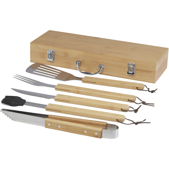 Custom Printed Churras 5-Piece BBQ Set