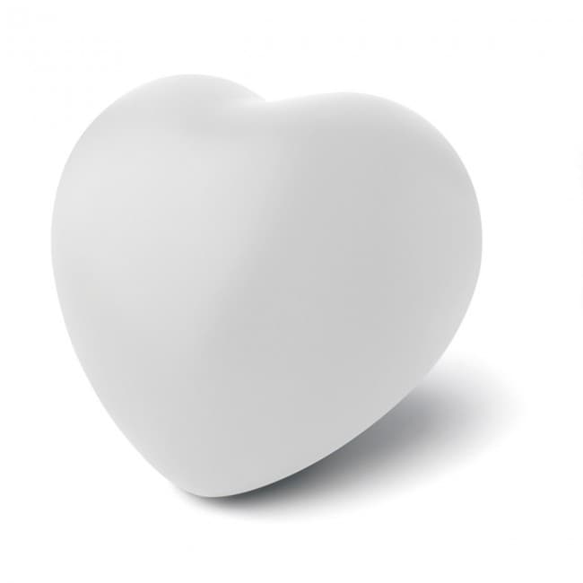 Custom Printed Anti-Stress Heart PU Material - Image 1