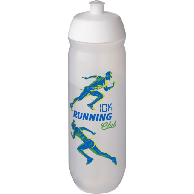 Custom Printed Hydroflex Clear Squeezy Sport Bottle 750ml - Image 1