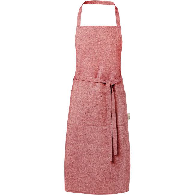 Custom Printed Pheebs 200 g/m² Recycled Cotton Apron - Image 3