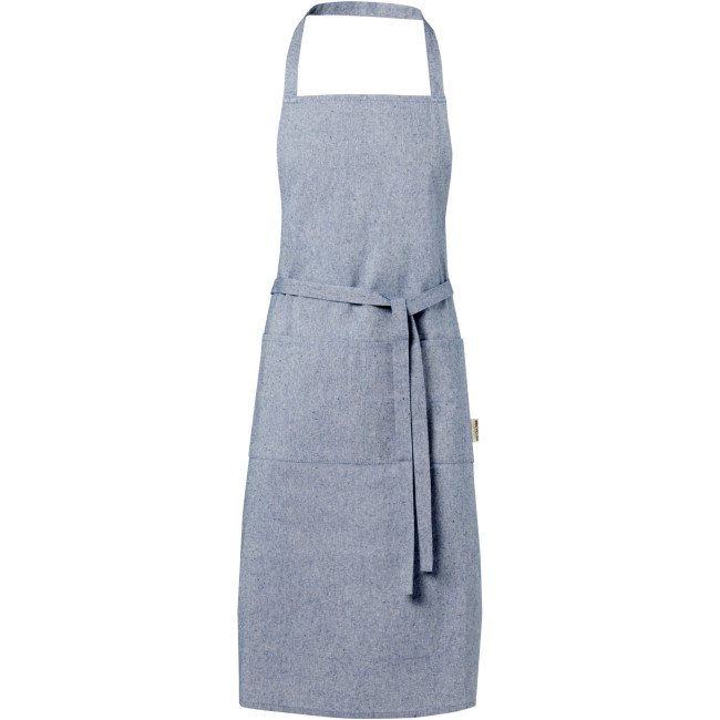 Custom Printed Pheebs 200 g/m² Recycled Cotton Apron - Image 4