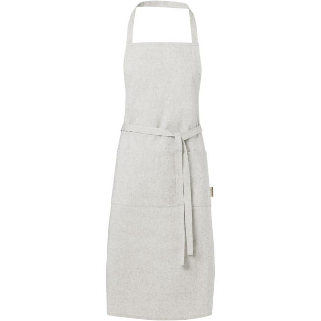 Custom Printed Pheebs 200 g/m² Recycled Cotton Apron - Image 6