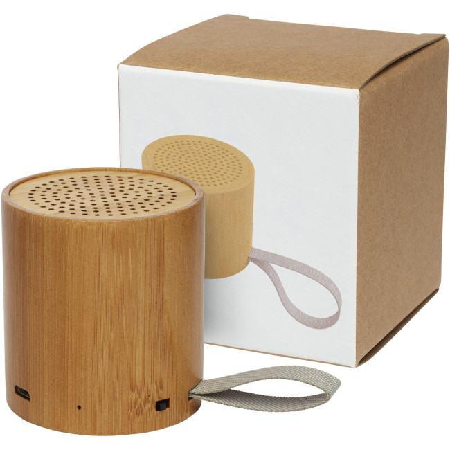 Custom Printed Lako Bamboo Bluetooth Speaker