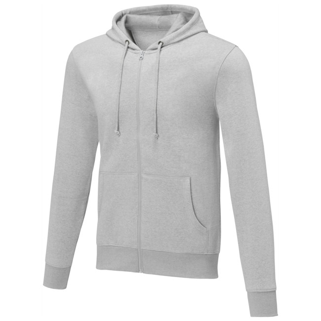 Custom Printed Theron Men’s Full Zip Hoodie - Image 1