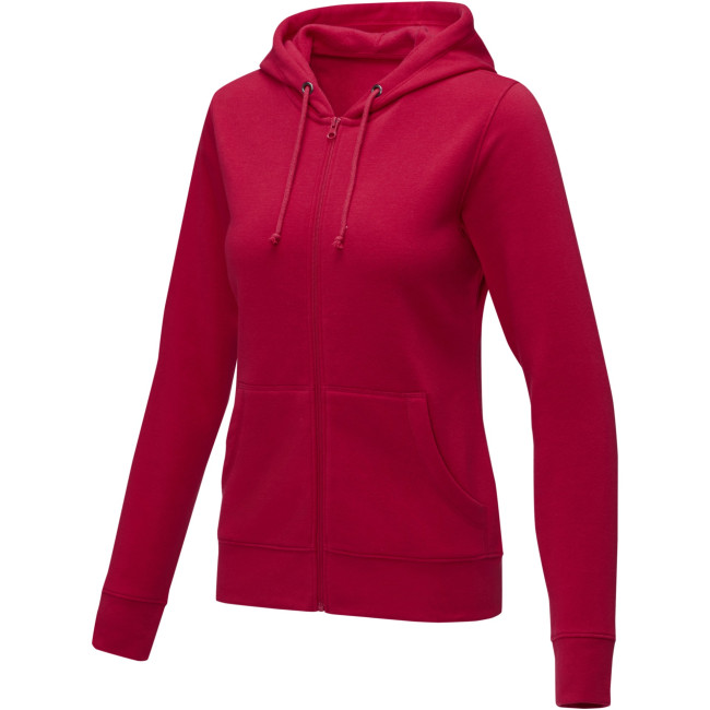 Custom Printed Theron Women’s Full Zip Hoodie - Image 1