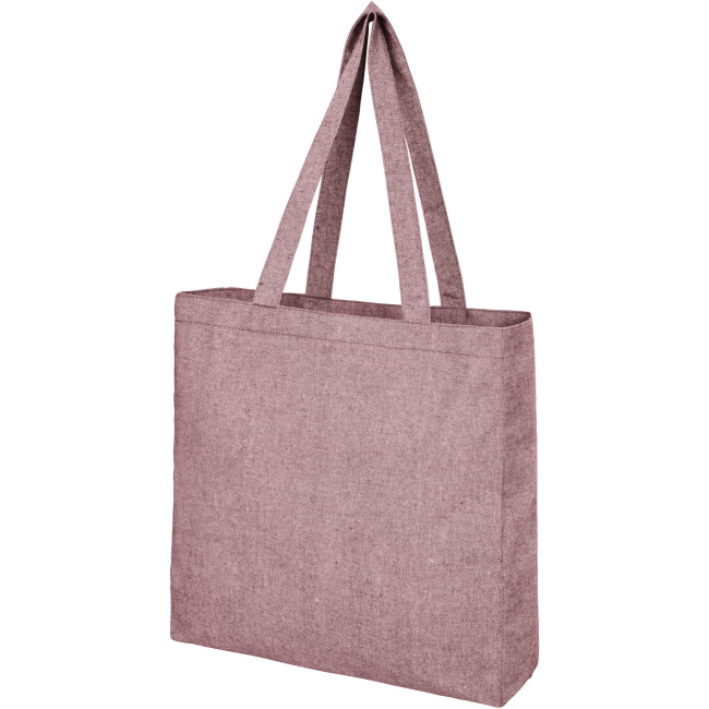 Custom Printed Pheebs 210 g/m² Recycled Gusset Tote Bag 13L - Image 2