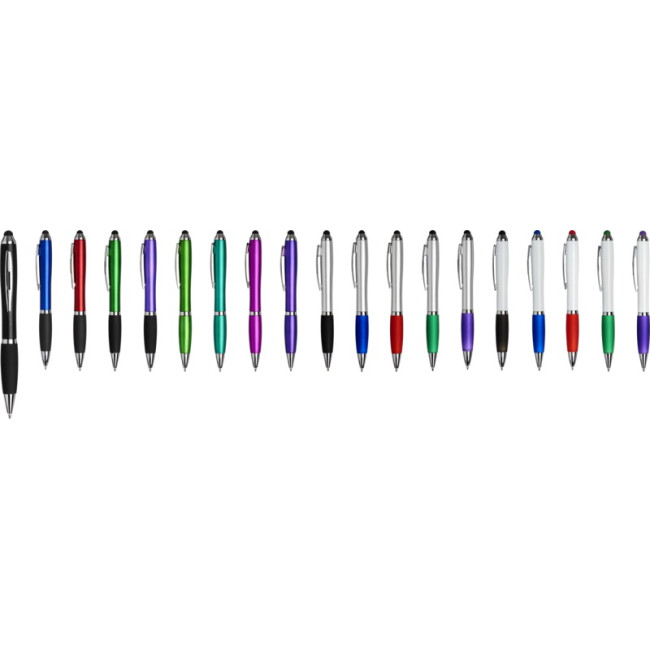 Custom Printed Curvy Stylus Ballpoint Pen - Image 1