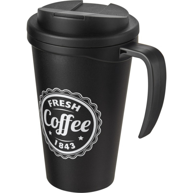 Custom Printed Americano Grande Mug With Spill-Proof Lid 350ml - Image 7