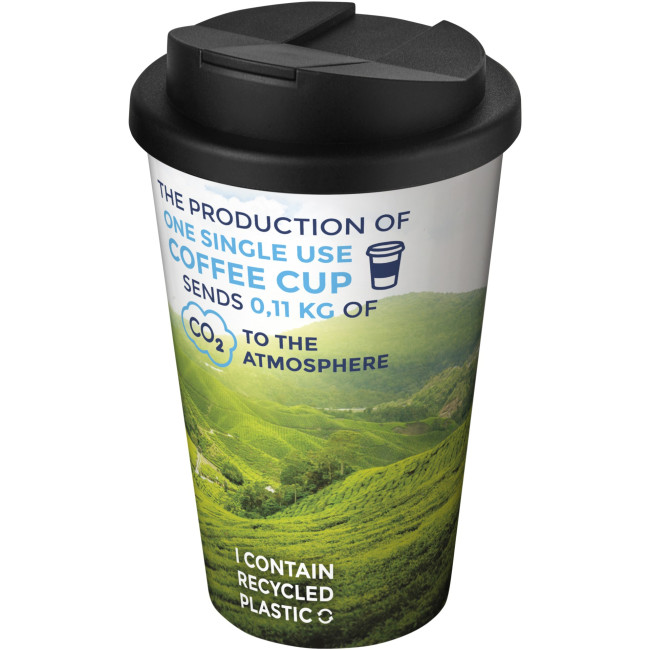 Custom Printed Brite-Americano Tumbler With Spill-Proof Lid 350ml - Image 10