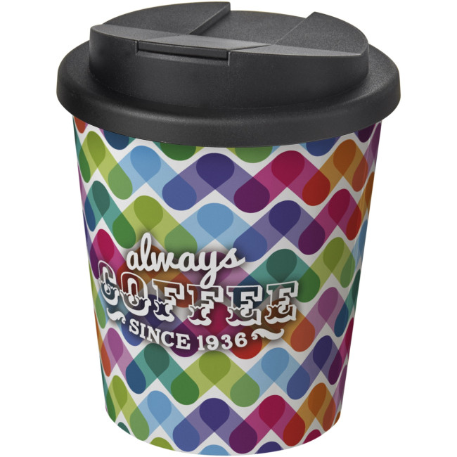 Custom Printed Brite-Americano Espresso Tumbler With Spill-Proof Lid 250ml - Image 10