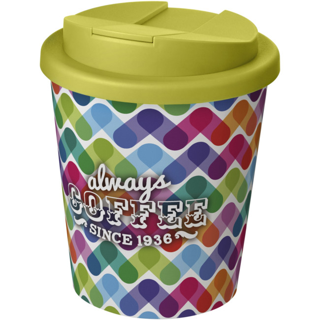 Custom Printed Brite-Americano Espresso Tumbler With Spill-Proof Lid 250ml - Image 5