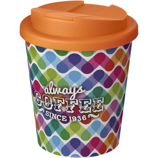 Custom Printed Brite-Americano Espresso Tumbler With Spill-Proof Lid 250ml - Image 3