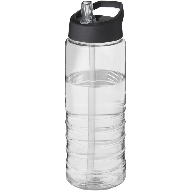 Custom Printed H2O Active Treble Spout Lid Sport Bottle 750ml - Image 10