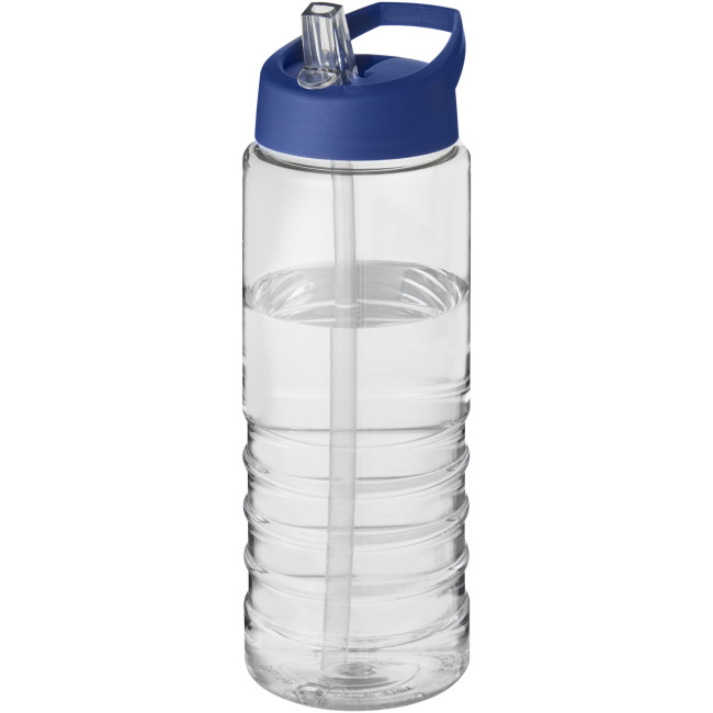 Custom Printed H2O Active Treble Spout Lid Sport Bottle 750ml - Image 5