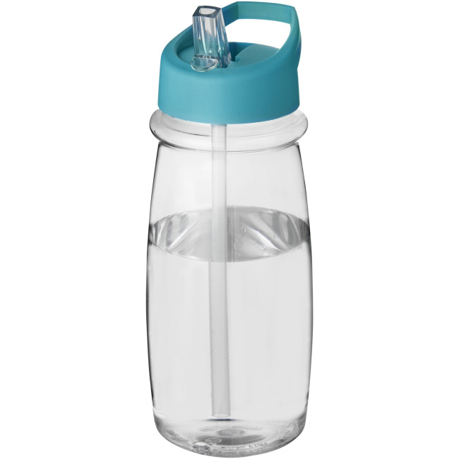 Custom Printed H2O Active Pulse Spout Lid Sport Bottle 600ml - Image 1