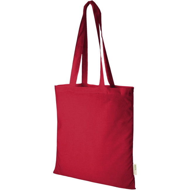 Custom Printed Orissa 100 g/m² GOTS Organic Cotton Tote Bag 7L - Image 6