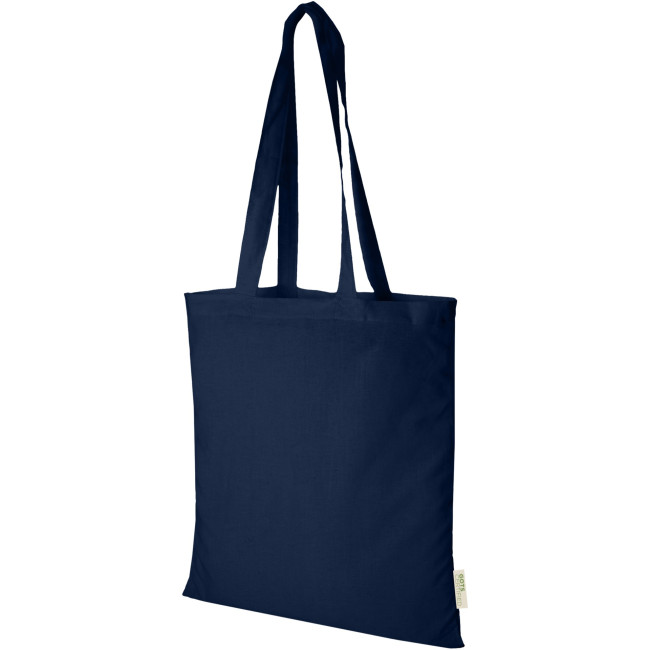 Custom Printed Orissa 100 g/m² GOTS Organic Cotton Tote Bag 7L - Image 3