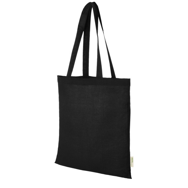 Custom Printed Orissa 100 g/m² GOTS Organic Cotton Tote Bag 7L - Image 1