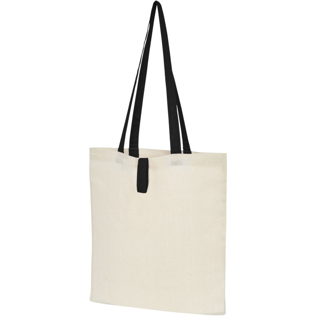 Custom Printed Nevada 100 g/m² Cotton Foldable Tote Bag 7L - Image 4