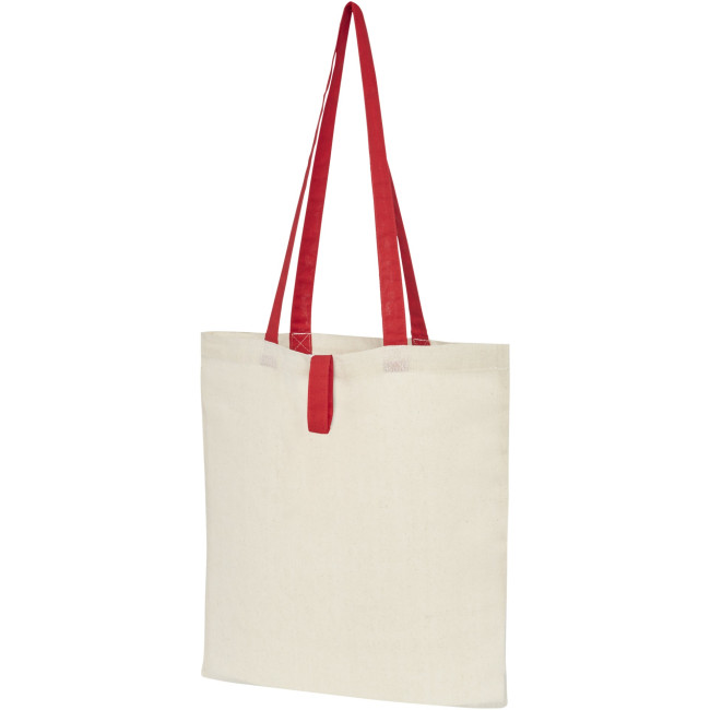 Custom Printed Nevada 100 g/m² Cotton Foldable Tote Bag 7L - Image 2