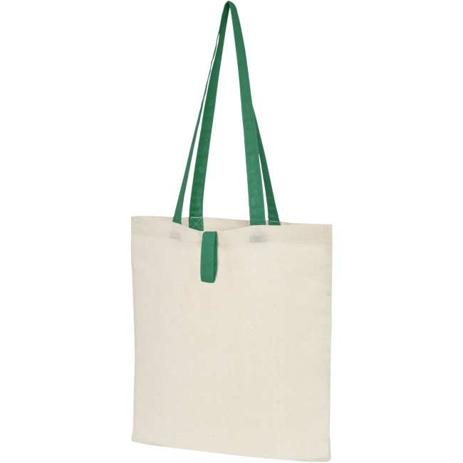 Custom Printed Nevada 100 g/m² Cotton Foldable Tote Bag 7L - Image 1