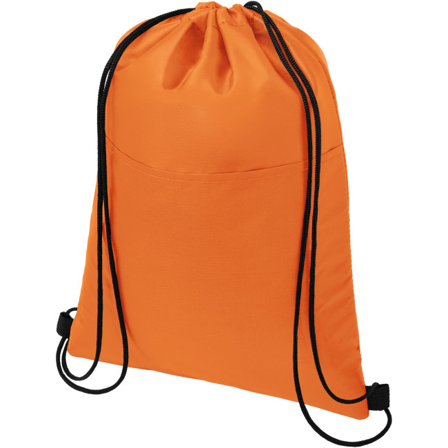 Custom Printed Oriole 12-Can Drawstring Cooler Bag 5L - Image 6