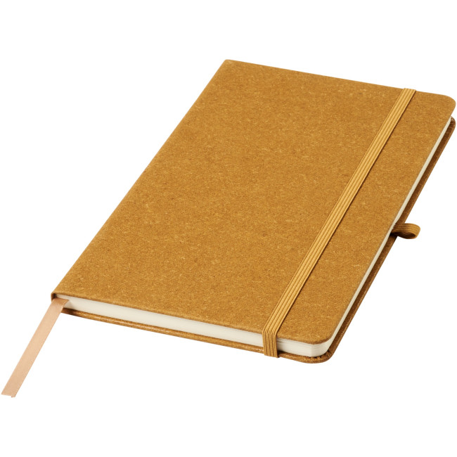 Custom Printed Atlana Leather Pieces A5 Notebook - Image 1