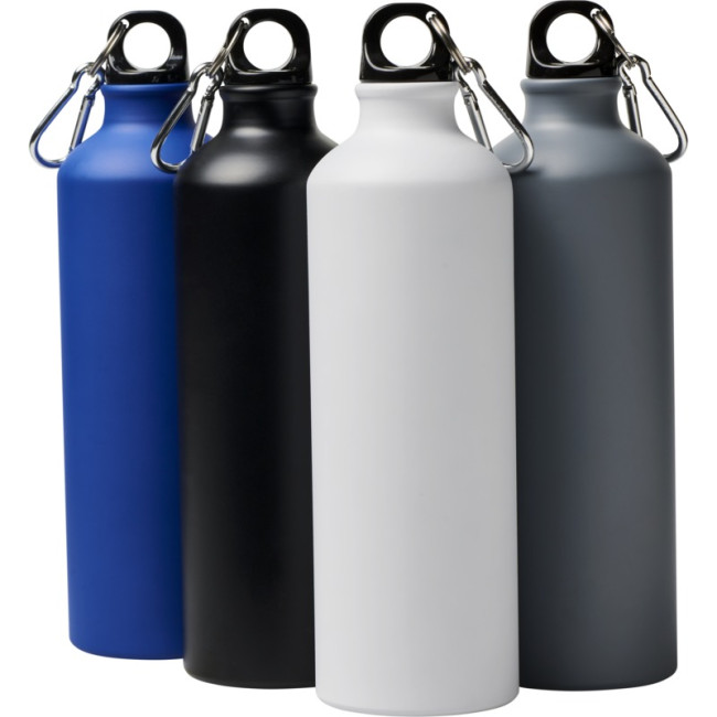 Custom Printed Oregon Matte Water Bottle With Carabiner 770ml - Image 1