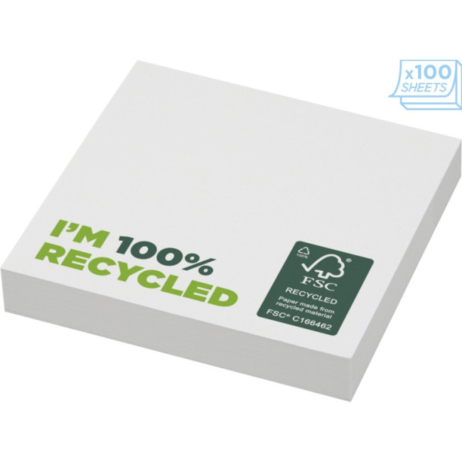 Custom Printed Sticky-Mate Recycled Sticky Notes 75 X 75mm - Image 3