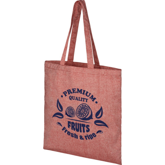 Custom Printed Pheebs 210 g/m² Recycled Tote Bag 7L - Image 1