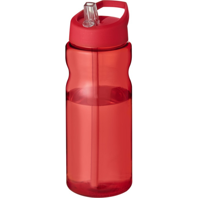 Custom Printed H2O Active Eco Base Spout Lid Sport Bottle 650ml - Image 1