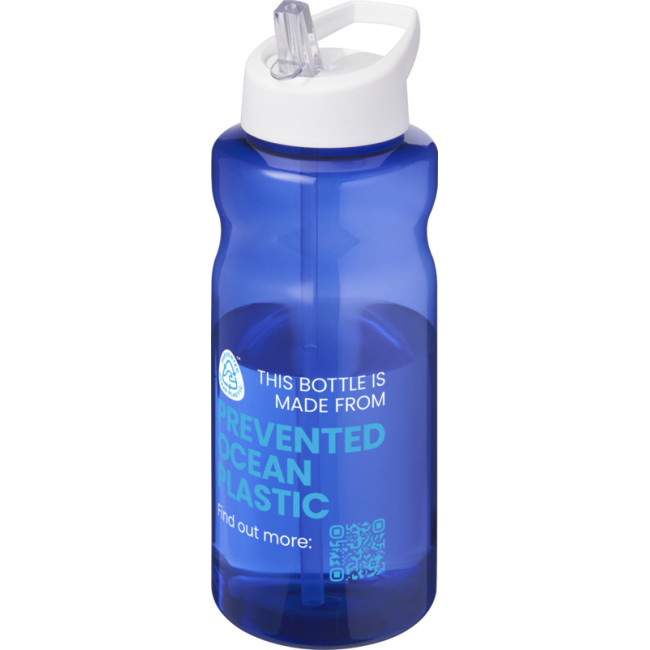 Custom Printed H2O Active  Eco Big Base 1 Litre Spout Lid Sport Bottle - Image 1