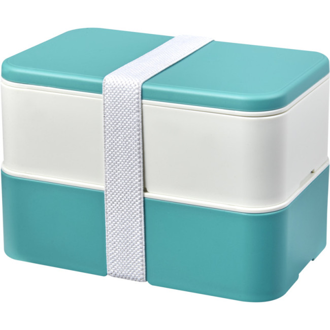 Custom Printed Miyo Renew Double Layer Lunch Box - Image 1