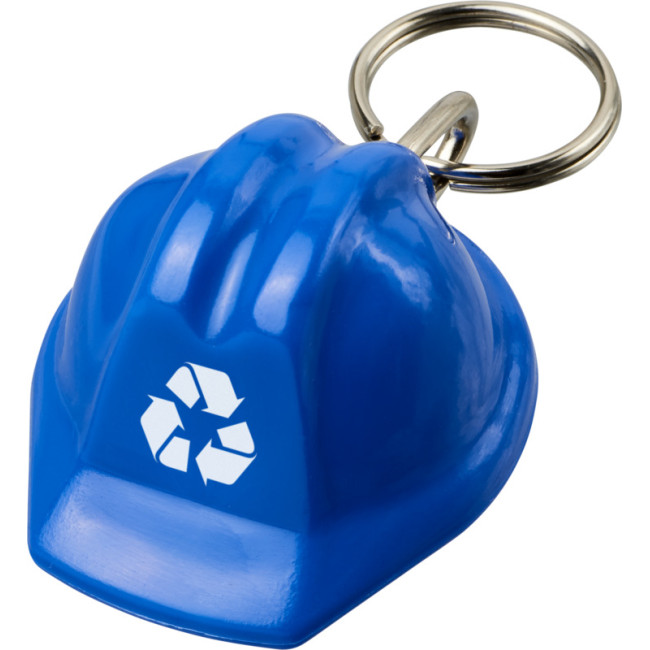 Custom Printed Kolt Hard Hat-Shaped Recycled Keychain - Image 4