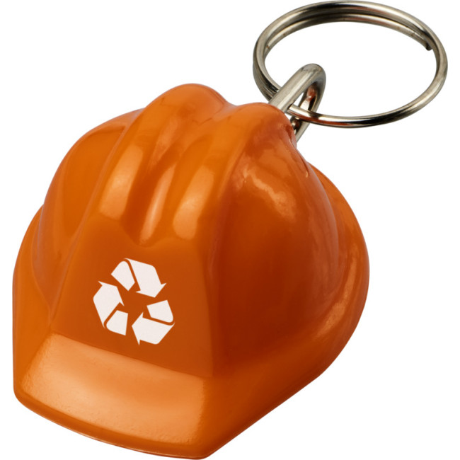 Custom Printed Kolt Hard Hat-Shaped Recycled Keychain - Image 5