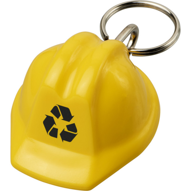 Custom Printed Kolt Hard Hat-Shaped Recycled Keychain - Image 6