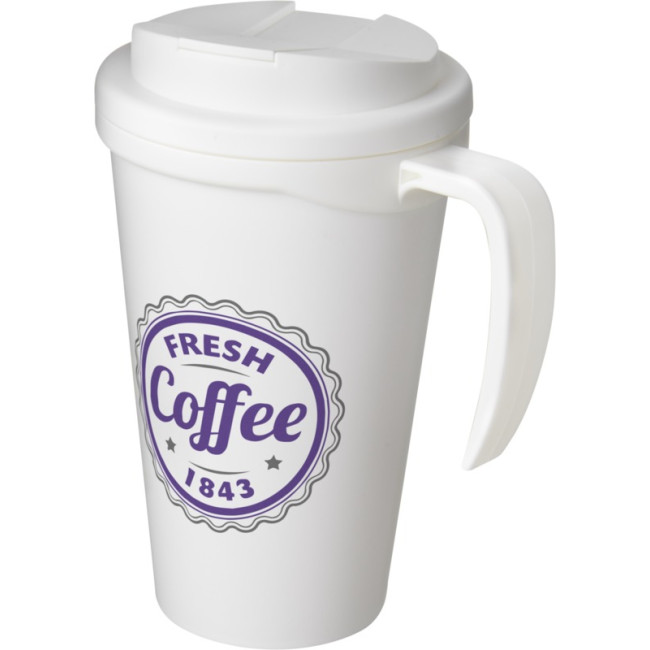 Custom Printed Americano Grande Mug With Spill-Proof Lid 350ml - Image 10