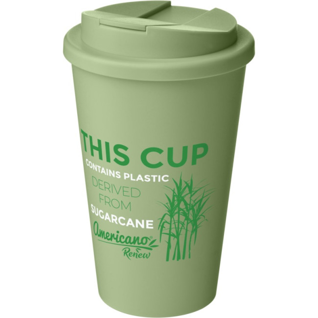 Custom Printed Americano ­­Renew Insulated Tumbler With Spill-Proof Lid 350ml - Image 1