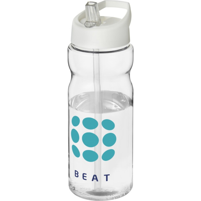 Custom Printed H2O Active  Base Tritan Spout Lid Sport Bottle 650ml - Image 1