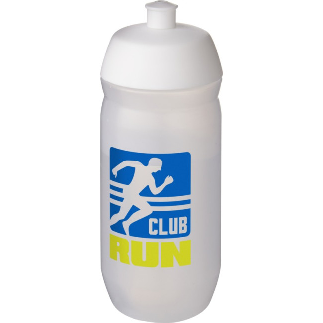 Custom Printed Hydroflex Clear Squeezy Sport Bottle 500ml - Image 1