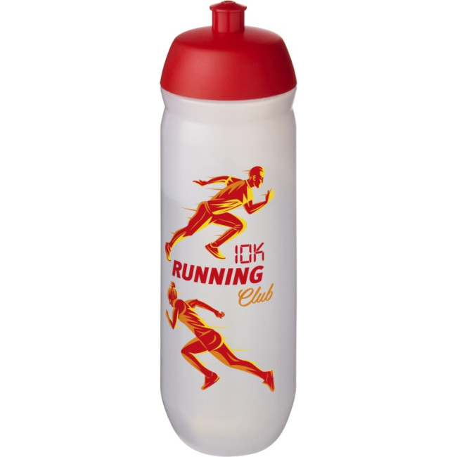 Custom Printed Hydroflex Clear Squeezy Sport Bottle 750ml - Image 2